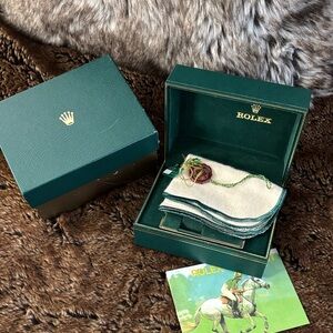 Original Rolex Green Box with Accessories